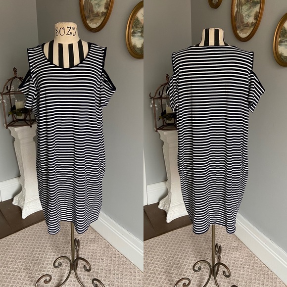 Eloquii striped dress - Picture 4 of 8